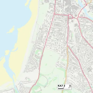 South Ayrshire KA7 2 Map