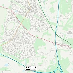South Buckinghamshire SL9 7 Map