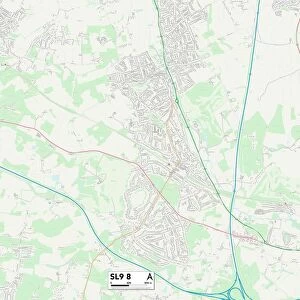 South Buckinghamshire SL9 8 Map