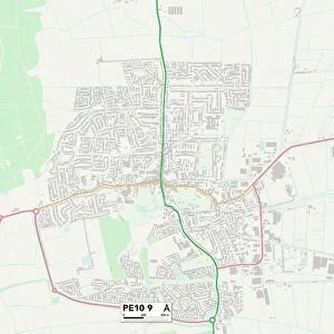South Kesteven PE10 9 Map