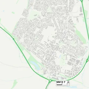 South Northamptonshire NN13 7 Map