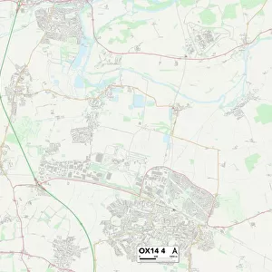 South Oxfordshire OX14 4 Map