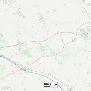 South Oxfordshire OX9 2 Map