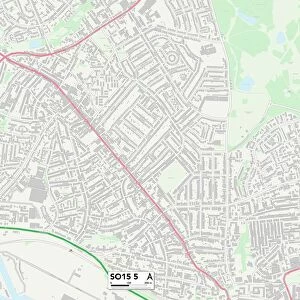 Southampton SO15 5 Map