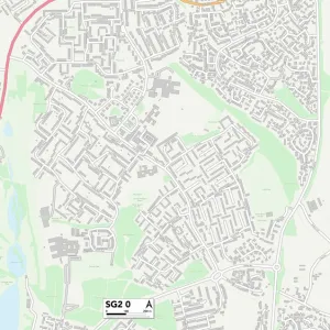 Stevenage SG2 0 Map