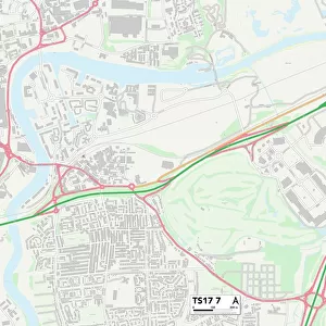 Stockton-on-Tees TS17 7 Map