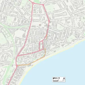 Postcode Sector Maps Collection: IP - Ipswich