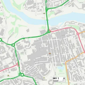 Sunderland SR1 1 Map