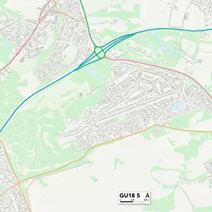 Surrey Heath GU18 5 Map