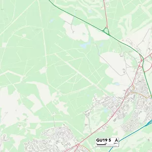 Surrey Heath GU19 5 Map