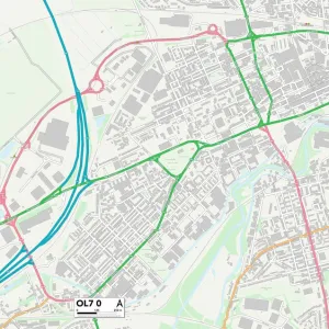 Tameside OL7 0 Map