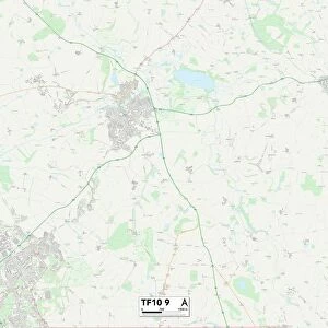 Telford and Wrekin TF10 9 Map