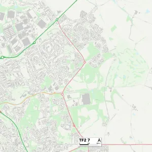 Telford and Wrekin TF2 7 Map