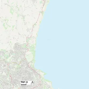 Postcode Sector Maps Collection: TQ - Torquay