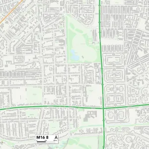 Trafford M16 8 Map