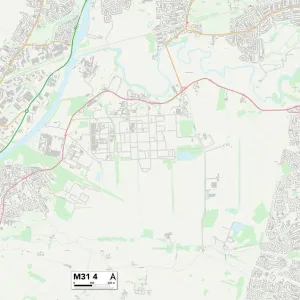 Trafford M31 4 Map