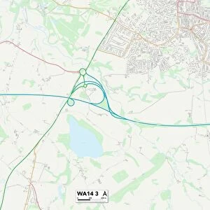 Trafford WA14 3 Map