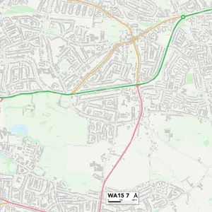 Trafford WA15 7 Map