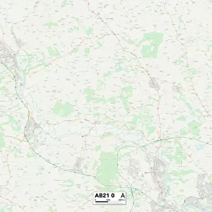 UK Maps, AB Aberdeen, AB21 0