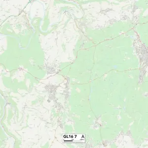 Gloucester GL16 7 Print Map Sector Gloucester GL16 7 Print Map Sector
