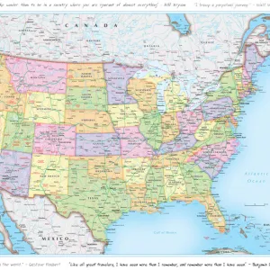 USA Traveler Map