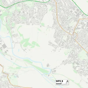 Wakefield WF5 8 Map