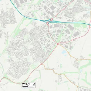 Wakefield WF6 1 Map