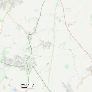 Wakefield WF7 7 Map