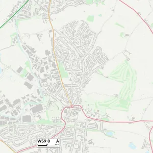 Walsall WS9 8 Map