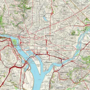 Washington DC City Map