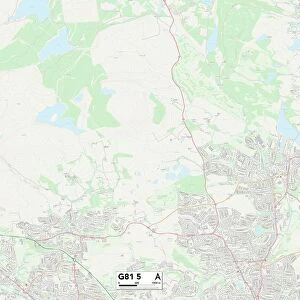 West Dunbartonshire G81 5 Map