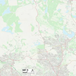 West Dunbartonshire G81 5 Map