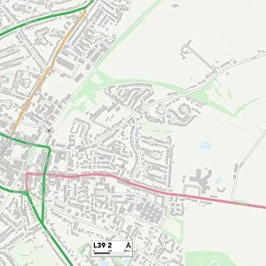 West Lancashire L39 2 Map
