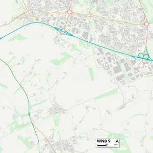 Postcode Sector Maps Collection: WN - Wigan