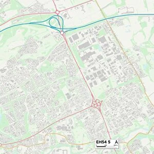 West Lothian EH54 5 Map