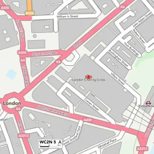 Westminster WC2N 5 Map