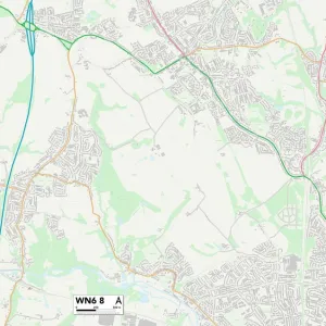 Wigan WN6 8 Map