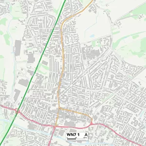 Wigan WN7 1 Map