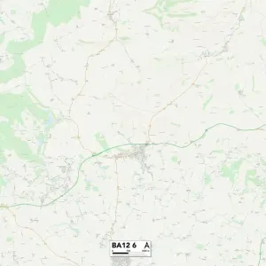 Postcode Sector Maps Art Prints Collection