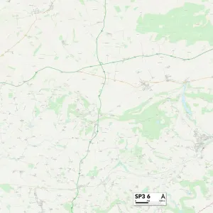 Wiltshire SP3 6 Map