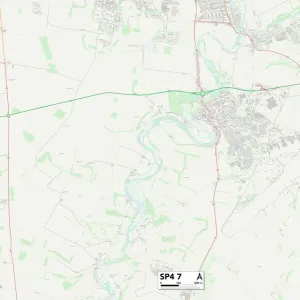 Wiltshire SP4 7 Map