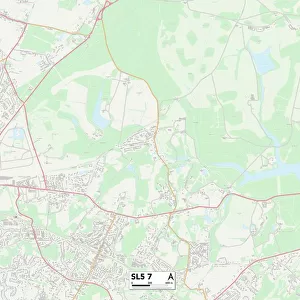 Windsor and Maidenhead SL5 7 Map