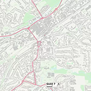 Woking GU22 7 Map