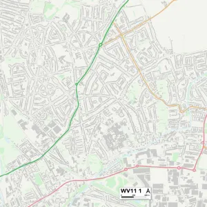 Wolverhampton WV11 1 Map