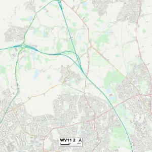 Postcode Sector Maps Collection: WV - Wolverhampton