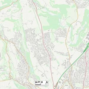 Wrexham LL11 4 Map