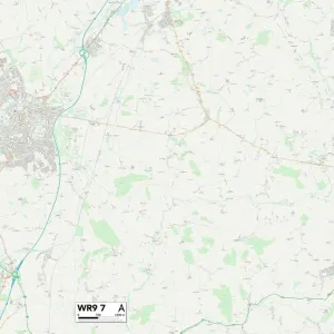 Wychavon WR9 7 Map