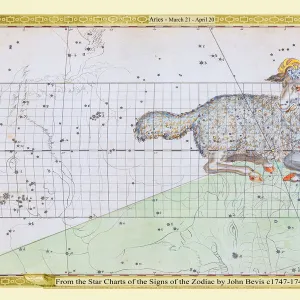 Signs of the Zodiac in Early Color by John Bevis ÔÇô Aries ÔÇô March 21 ÔÇô April 20