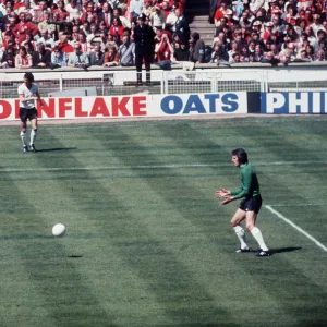 1977 FA Cup Final at Wembley May 1977 Manchester United 2 v Liverpool 1