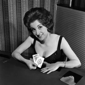 22-year-old club croupier Irene Mercer. 22nd November 1964